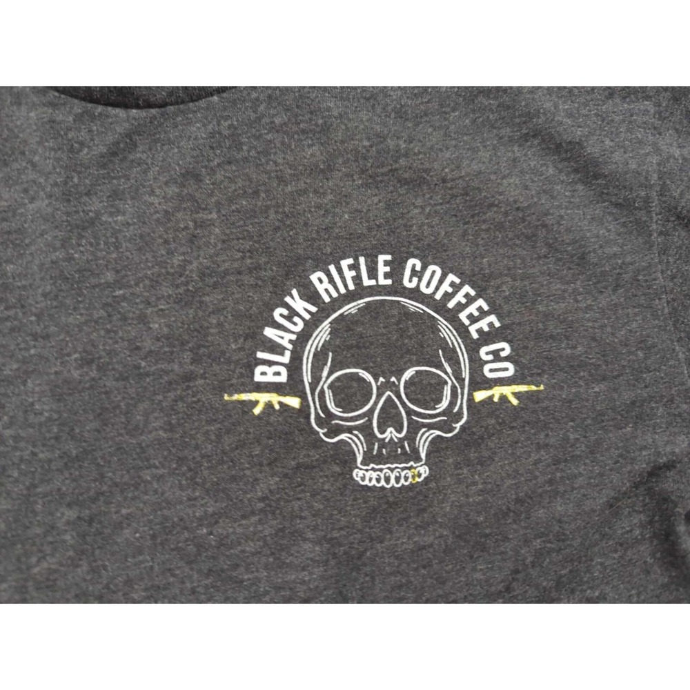 Black Rifle Coffee‎ Company T Shirt Mens Small Gray Short Sleeve AK Espresso - Picture 2 of 7